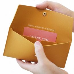 pu Leather Envelope Wallets Ins Multifunctial Portable Change Bag Korean Style Coin Purse Women Lg Clutch Bag Outdoor f0Di#