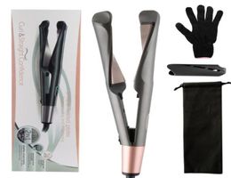 Hairdressing And Styling Spiral Tools HairCurling Iron Straightening Machine HairStyler Curls Hair Curler Magic4417454