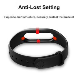 Mi band 4 bracelet Strap For Silicone Xiaomi Mi Band 3 For miband 4/3 Wrist Strap wristband Replacement Smart Accessories