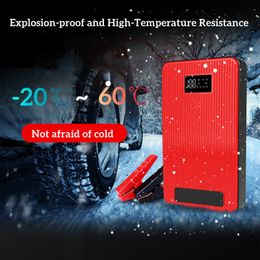 GKFLY Car Jump Starter Portable 8000mAh Emergency Power Bank Booster with LED 800A Emergency Starting Device