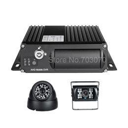 CCTV Surveillance System Real Time 3G AHD 1080p Mobile Car Dvr, GPS Tracker 4CH Vehicle Monitoring Recorder ,Online Bus Mdvr