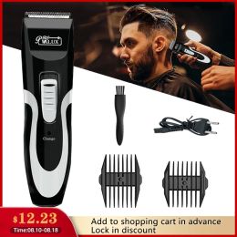 Trimmers Professional Hair Clippers For Men Designed For The Home Use DC 2.4V Powerfull Motor Hair Cutting Machine Charging Indicator