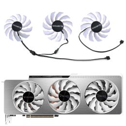 Pads GIGABYTE 82mm 87mm PLA09215S12H 12V 0.55A RTX3080 3090 Graphics Fan For RTX 3070 3080 Ti RTX 3090 Vision OC 3X Video Card Fan
