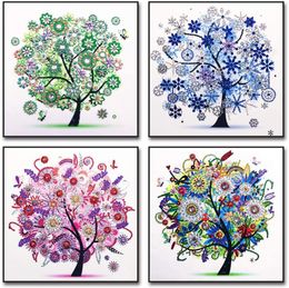 5D DIY Diamond Painting Kits Diamond Painting Tree for Adult Kids Crafts Drill Diamond for Embroidery Arts Craft Home Wall Decor