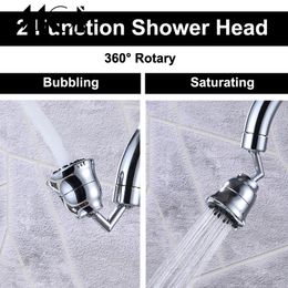 720°Universal Splash Filter Faucet Spray Head Anti Splash Filter Faucet Movable Kitchen Tap Water Saving Nozzle Sprayer MCI