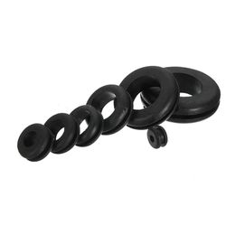 180pcs/box oil retainer washer rubber o-rings black rubber car rings ring sealing kit plumbing gasket set