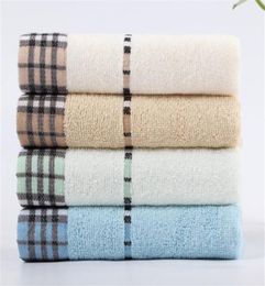 Classic Stripe Pattern Face Towels Trendy Soft Touch Men Women Cotton Towel Outdoor Portable Couple Sport Towels6406167