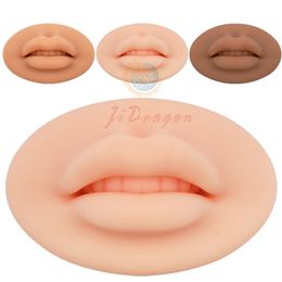 Lip Tattoo Practise Skin 5D Silicone For Permanent Makeup Microblading Tattoo Beginner Artists Lip Blush PMU Training Supplies