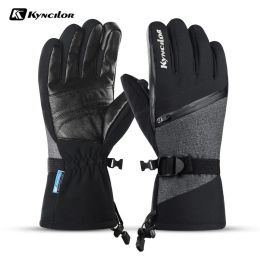 Sweatshirts Winter Thicken Snow Ski Gloves Waterproof Windproof Touch Screen Skiing Snowboard Gloves for Men Women Motorcycle Riding Glove