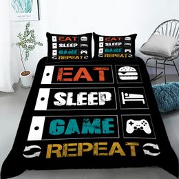 Game Bedding Set Children Boys Duvet Cover Set Comforter Cover Polyester Quilt Cover Pillowcase Kids Bedding Set Twin Queen King