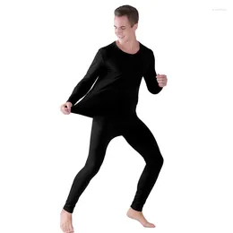 Men's Thermal Underwear Velvet 9XL Plus Size Stretch Fleece Warm Base Coat Autumn Suit 8XL