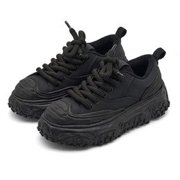 Sonbahar/Kış 2023 Erkek Ayakkabı Modaya Marka Kalın Sole Black Warrior Baba Ayakkabı Çok yönlü gündelik Dissoing Board Ayakkabıları Erkekler İçin