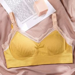 Maternity Bras Wirefree Sagging Breastfeeding Women's Lactancia Bra Nursing Pregnant Women Feeding Sujetador Lactancia Clothes