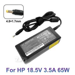 Adapter 18.5V 3.5A 4.8*1.7mm 65W AC Power Laptop Charger Adapter For HP Compaq 6720s 500 510 520 530 540 620 625 V3000 pavilion dv4000