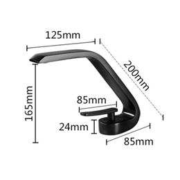 Senlesen Black Bathroom Basin Faucet Brass Single Handle Deck Mounted Nordic Hot Cold Water Mixer Sink Tap Crane,Brushed Nickel