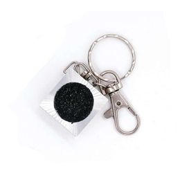 Durable Pool Cue Tip Shaper Cue Tip Sander With Key Chain Billiard Accessories