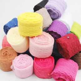 10Meters/Lot Width 45mm Lace Ribbons DIY Apparel Sewing & Fabric Lace Trimming Colourful Lace Tape