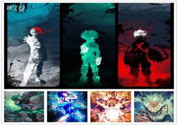 Anime Posters Retro Poster My Hero Academia Wall Poster Canvas Painting Wall Art Wall Decor Picture Home Decor Room Decoration Y091765602