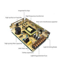 Switching Power Supply Source AC DC 220V 12V 1A 2A 3A 5A 6A 8A 10A 12A 15A 16A 20A 30A 33A 40A 50A LED LAB Lighting Transformer