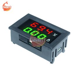 DC 100V 10A Mini Digital Voltmeter Ammeter Amperemeter Voltage Volt Ampere Meter Indicator Tester LED Display Cable Connector