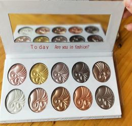 New Arrival Makeup Fit Fashion Eye Shadow Today Are You in Fashion 10 Colors Eyeshadow Palette62173379975072