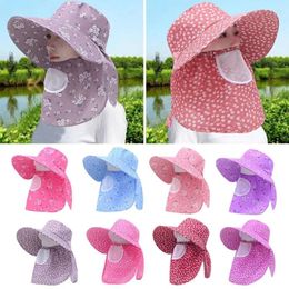 Wide Brim Hats UV Protection Sun Hat Breathable Outdoor Hunting Women Hiking Leisure Face Neck Protective Cover