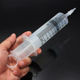 50-150ml small screw port plastic syringe with 30 cm-1m long tube for hydroponic laboratory tools