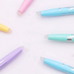 6 Pcs Pilot SW-FL Colour Erasable Fluorescent Pen Slant Head Endorsement Mark Key Notes Hand Account Student Stationery