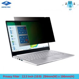 Filters 13.3 inch Laptop Privacy Filter Screen Protector Film for Widescreen (16:9) Notebook LCD Monitors