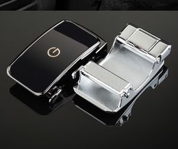 Male High-grade Belt Buckle Alloy Automatic Buckle Suitable Men for 35mm Automatic Ratchet Belt Body