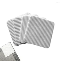 Bath Mats Carpet Non-slip Fixed Sticker Self-Adhesive Anti Skid Grip Tape 1pcs Rug Mat Corner Pads Square Reusable Floor Stoppers