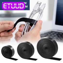 10/15mm Cable Organiser Wire Winder Clip Earphone Holder Charging Cable Management For iPhone Samsung Xiaomi Huawei USB Cable