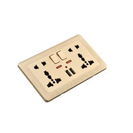 USB Wall Sockets, International Universal Electrical Sockets, Sockets and Switches, Sockets with USB for Home, 146mm*86mm