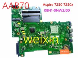 Placa -mãe reformada para Acer Aspire 7250 7250Z Laptop MotherBoard MBRL60P004 AAB70 08N10NW3J00 PRIMA