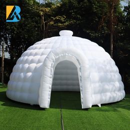 Large Inflatable Tent Dome 6 Meters White Igloo Tent for Event Space