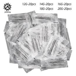 JimKing 100PCS Piercing Needles Surgical Steel Disposable Body Piercing Needles Sterilised Permanent Makeup Tattoo Needle