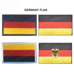 Germany Flag Embroidered Military patch Emblem German Eagle Tactical Patch Shoulder Applique with Hook & Loop