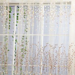 Sheer Curtain Tulle Window Treatment Voile Drape Valance 1 Panel Fabric