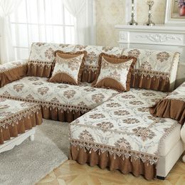 Four-Seasons Universal Chenille Sofa Covers Decorative Kids Mat Protector Non-slip Couch Slipcover Cases Home Textiles Almofadas