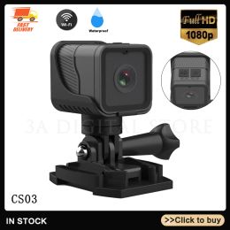 Cameras CS03 Action Camera Ultra HD 1080P WiFi Underwater Waterproof Camera Video Recording Cameras Sport Cam Outdoor Action Cameras