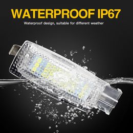 2Pcs 18LED Sun Visor Vanity Mirror Light Reading Lamps For VW Golf 4 5 6 7 Passat B6 B7 CC Jetta Polo EOS MK6 TIGUAN TOURAN