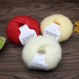 Colour Wool 10 x 25g/Ball Cashmere Mohair Knit Thread Yarn Knitting Soft Baby Sweater Packs of Wholesale Silk Crochet Lot