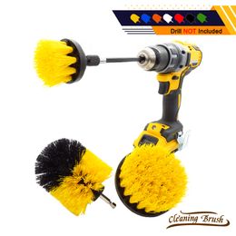 Power Scrubber Brush Set Electric Electric Cleaning Brush for Cleaning Carpets, Kitchens and Bathrooms Drill Attachment Kit
