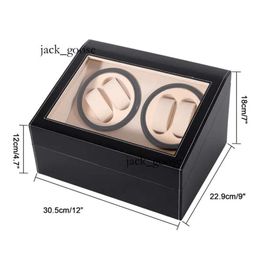 Watch Boxes Cases Black/brown High Quality Watch Winder Automatic Watch Display Box Luxury Storage Box Put Down 10 Watch 640