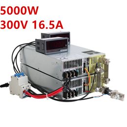 5000W 300V Power Supply 0-300V Adjustable Power 300VDC AC-DC 0-5V Analog Signal Control SE-5000-300 Power Transformer 300V 16.5A