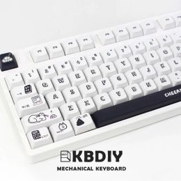 Accessories KBDiy 130 Keys/Set PBT Keycap Cute Cartoon Cutey Draw Keycap XDA Profile DIY Customise for Mechanical Gaming Keyboard English