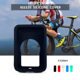Silicone Soft Bicycle GPS Computer Protective Case Protector Film Cover For IGPSPORT IGS320 Cycling Accessories