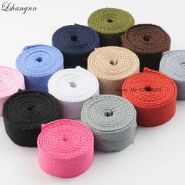 Lshangnn 25mm( 1") 25mm Diy Candy Colour Knitted Ribbons Belt Canvas Bag Webbing, Bag Luggage Ribbons,Wholesale Price