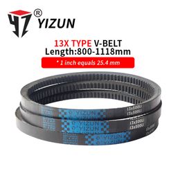 YIZUN AX/13X Type 13X800~1118mm Hard Wire Rubber Drive Inner Ring Long Industrial Drive Agricultural Machinery Toothed V Belt