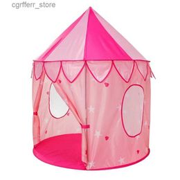 Toy Tents Kids Tent Portable Foldable Children Kids Game Play Tent House Pretend Toys Indoor Outdoor Yurt Castle Playhouse Toys L410